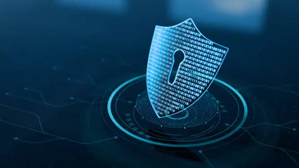 Imagen escudo de ciberseguridad