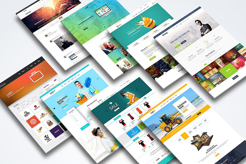 Webs con plantilla WordPress o PrestaShop